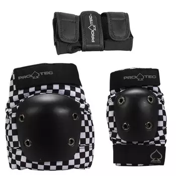 Комплект защиты детский PRO TEC Street Gear Jr 3 Pack Checker