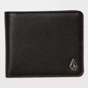 Кошелек VOLCOM Slim Stone Pu Wlt L Black