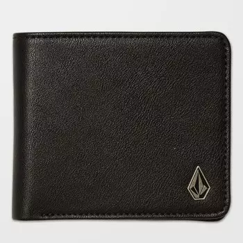 Кошелек VOLCOM Slim Stone Pu Wlt S Black