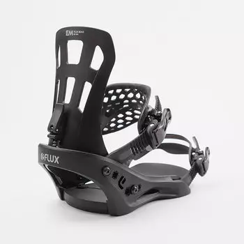 Крепления для сноуборда мужские FLUX Em Black 2022