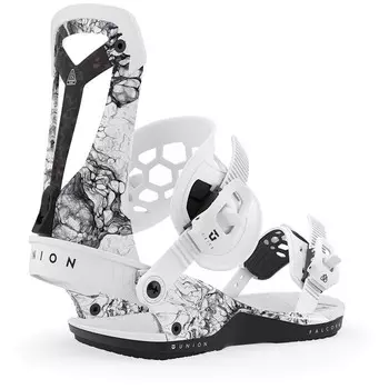 Крепления для сноуборда мужские UNION Falcor White 2020