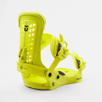 Крепления для сноуборда женские UNION Trilogy Flo. Yellow 2022