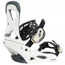 Крепления для сноуборда женские BURTON Scribe Stout White 2022