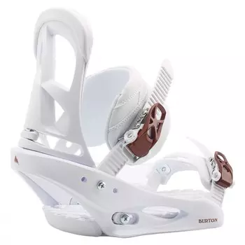 Крепления для сноуборда женские BURTON Stiletto White 2020