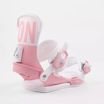 Крепления для сноуборда женские UNION Milan Pink 2022