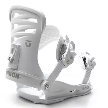 Крепления для сноуборда женские UNION Rosa White 2021