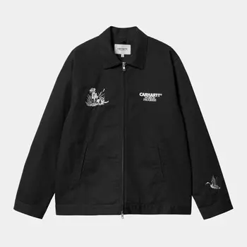 Куртка CARHARTT WIP Ducks Jacket SS24 Black