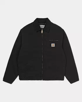 Куртка CARHARTT WIP Og Detroit Jacket FW25 Black / Black (Aged Canvas)