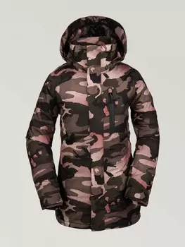 Куртка для сноуборда женская VOLCOM Eva Insulated Gore-Tex Jkt Faded Army