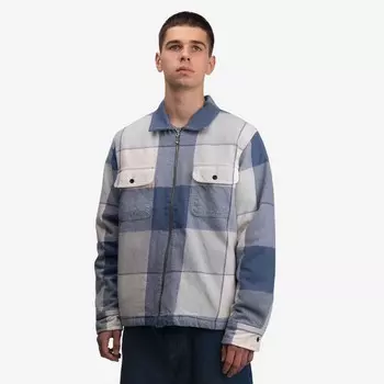 Куртка OBEY Victoria Shirt Jacket Blue Multi 2022