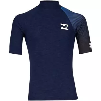 Лайкра BILLABONG Contrast Ss Printed SS18 Navy Heather
