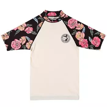 Лайкра BILLABONG Flower Ss SS18 White Sand