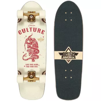 Лонгборд комплект DUSTERS Culture Cruiser Off-White/Red 29.5 дюйм 2021