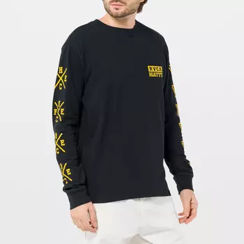 Лонгслив RVCA Glorious Meats Ls Te Black 2022