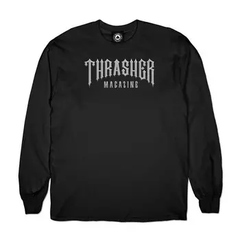 Лонгслив THRASHER Low Low Logo L/S Black 2023