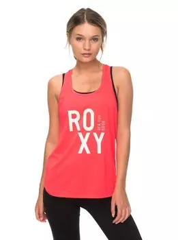 Майка женская ROXY Pari Walk Tank J Smocking Red