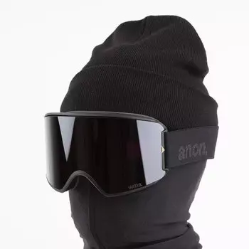 Маска для сноуборда женская ANON Wm3 W/Spr Smoke/Prcv Sun Onyx 2021