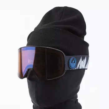 Маска горнолыжная DRAGON NFX2 Benchetler Sign FLASH BLUE DARK SMOKE
