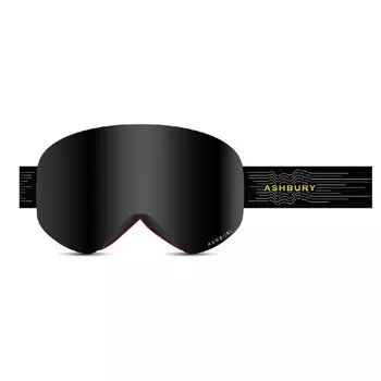 Маска горнолыжная ASHBURY Sonic Siesemic Dark Smoke Lens/Yellow Spare