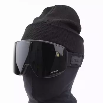 Маска горнолыжная DRAGON Pxv Midnight/Ll Midnight + Ll Violet 2021