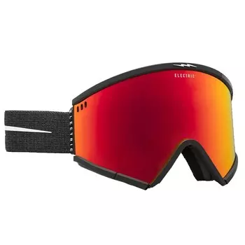Маска горнолыжная ELECTRIC Roteck Static Black/Auburn Red 2023