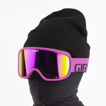 Маска горнолыжная GIRO Cruz Berry Wordmark Amber Pink 41 2021