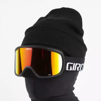 Маска горнолыжная GIRO Cruz Black Wordmark Amber Scarlet 39 2021