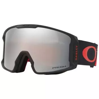Маска горнолыжная OAKLEY Line Miner Shredbot Red Black/Prizm Black Iridium
