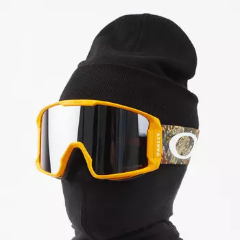 Маска горнолыжная OAKLEY Line Miner Xl Kazu Kokubo Kamikazu Derma/Prizm Snow Black Iridium