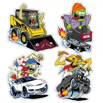 Наклейка DEATHWISH Creeps Sticker O/S 2022