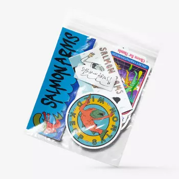 Наклейки SALMON ARMS Die-Cut 2021