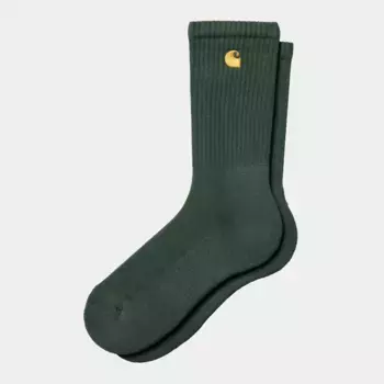 Носки CARHARTT WIP Chase Socks FW25 Sycamore Tree / Gold