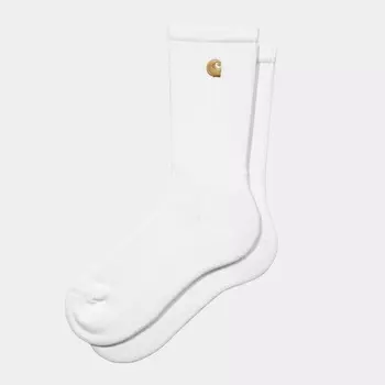 Носки CARHARTT WIP Chase Socks SS24 White / Gold