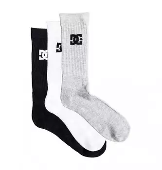 Носки DC SHOES Spp Dc Crew 3Pk M Assorted