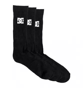 Носки DC SHOES Spp Dc Crew 3Pk M Black
