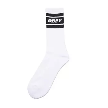 Носки OBEY Cooper Ii Socks White / Black