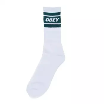 Носки OBEY Cooper Ii Socks White / Deep Teal
