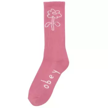 Носки OBEY Obey Spring Flower Socks Vintage Pink 2023