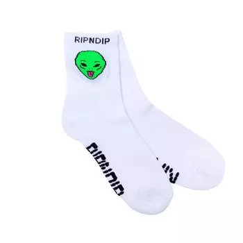 Носки RIPNDIP We Out Here Mid Socks White 2022