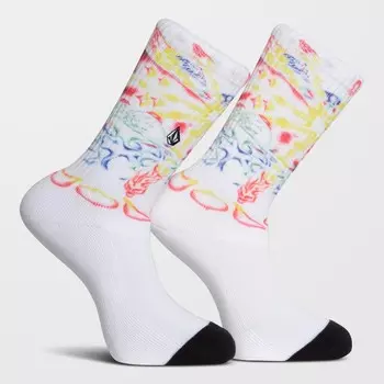 Носки VOLCOM Fa Sam Ryser Sock Pr White