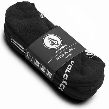 Носки VOLCOM Stones Nshw Sock 3Pk Black 2023