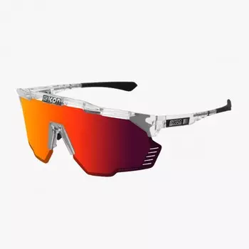Очки SCICON Aeroshade Kunken Crystal Gloss/Lens Scnpp Monogram Multimirror Red 2023