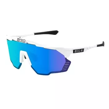 Очки SCICON Aeroshade Kunken White Gloss/Lens Scnpp Multimirror Blue 2023