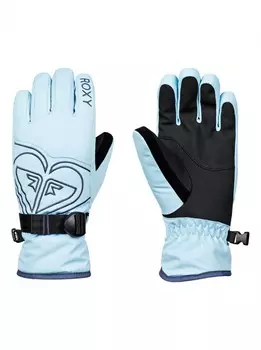 Перчатки для сноуборда женскиеROXY Poppy Girl Glov G Powder Blue