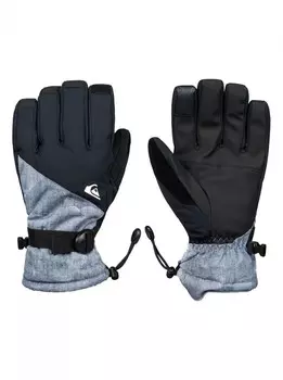 Перчатки QUIKSILVER Mission Glove M Grey_Simple Texture
