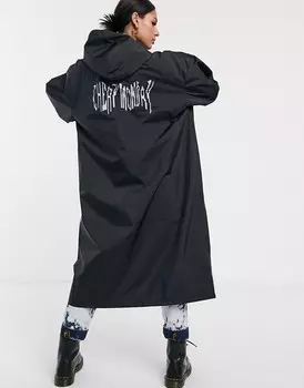 Плащ-дождевик CHEAP MONDAY Option Coat Deffect Logo Black
