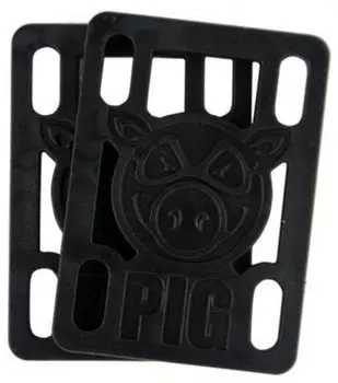 Проставки PIG Piles Hard Risers Black 1/4 дюйм 2021
