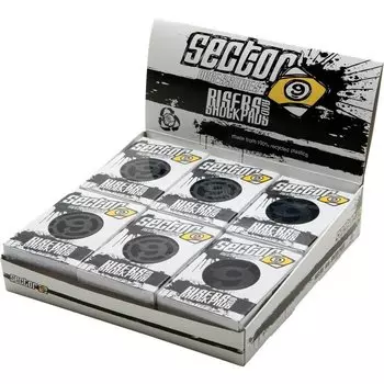 Проставки SECTOR9 ANGLED RISERS SS17 Black