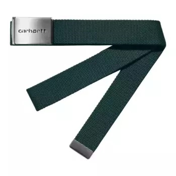 Ремень CARHARTT WIP Clip Belt Chrome Botanic 2023