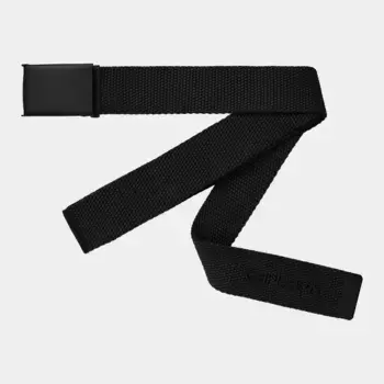 Ремень CARHARTT WIP Script Belt Tonal FW25 Black